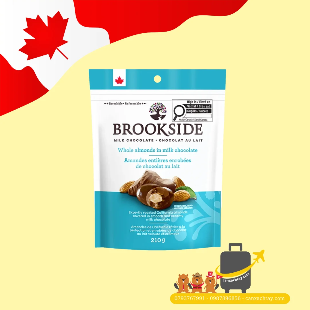 Brookside Dark Chocolate Whole Almonds in Milk Chocolate